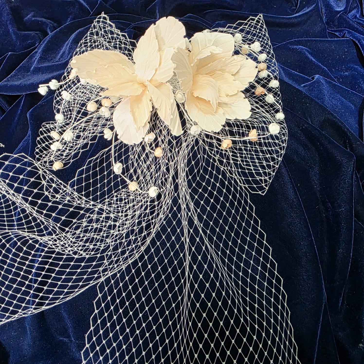 Bridal hair piece and jewellery 2